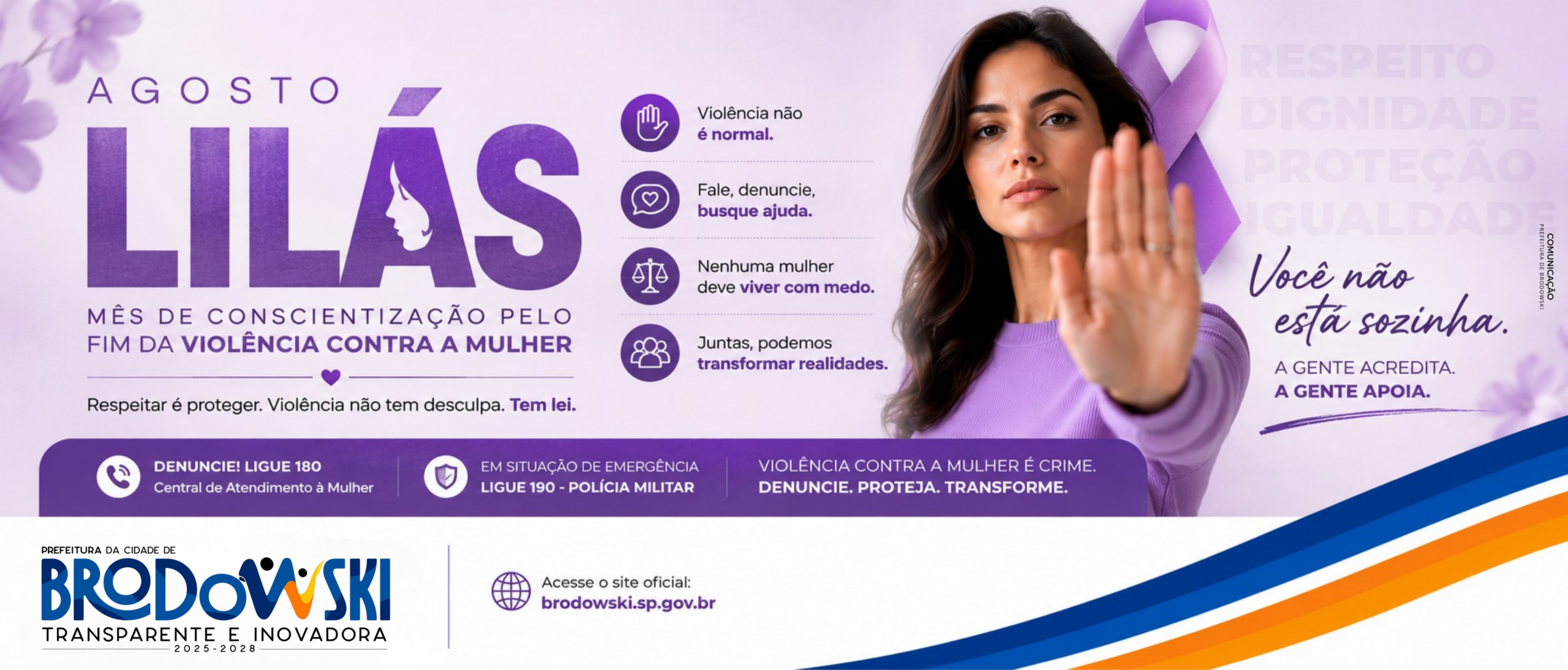 Agosto Lilás