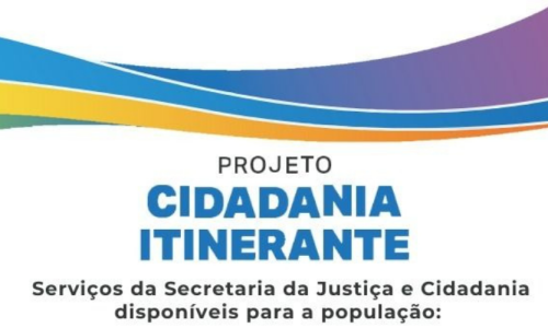 O Projeto CIDADANIA ITINERANTE
