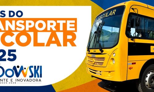 Rota do Transporte escolar